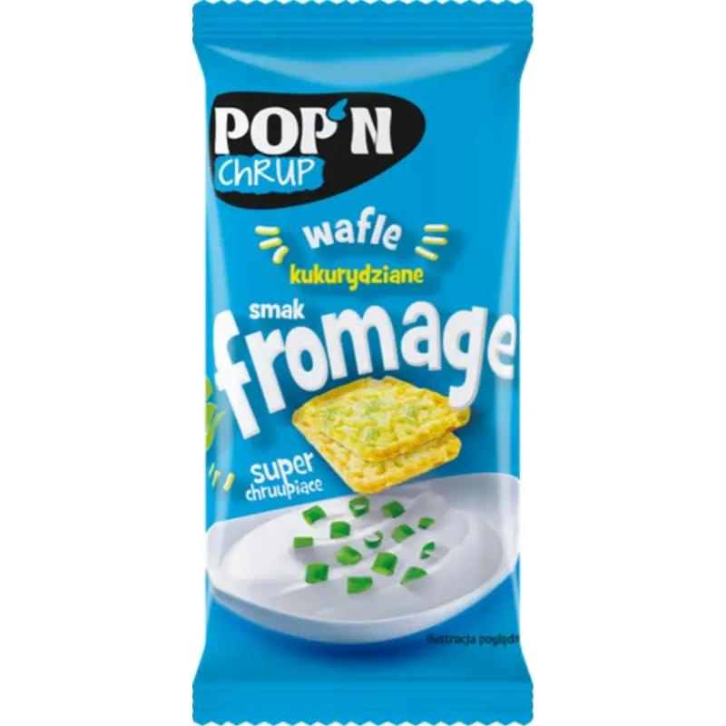 SANTE - POP`N CHRUP Wafle Kukurydziane - 3x 22g - Fromage